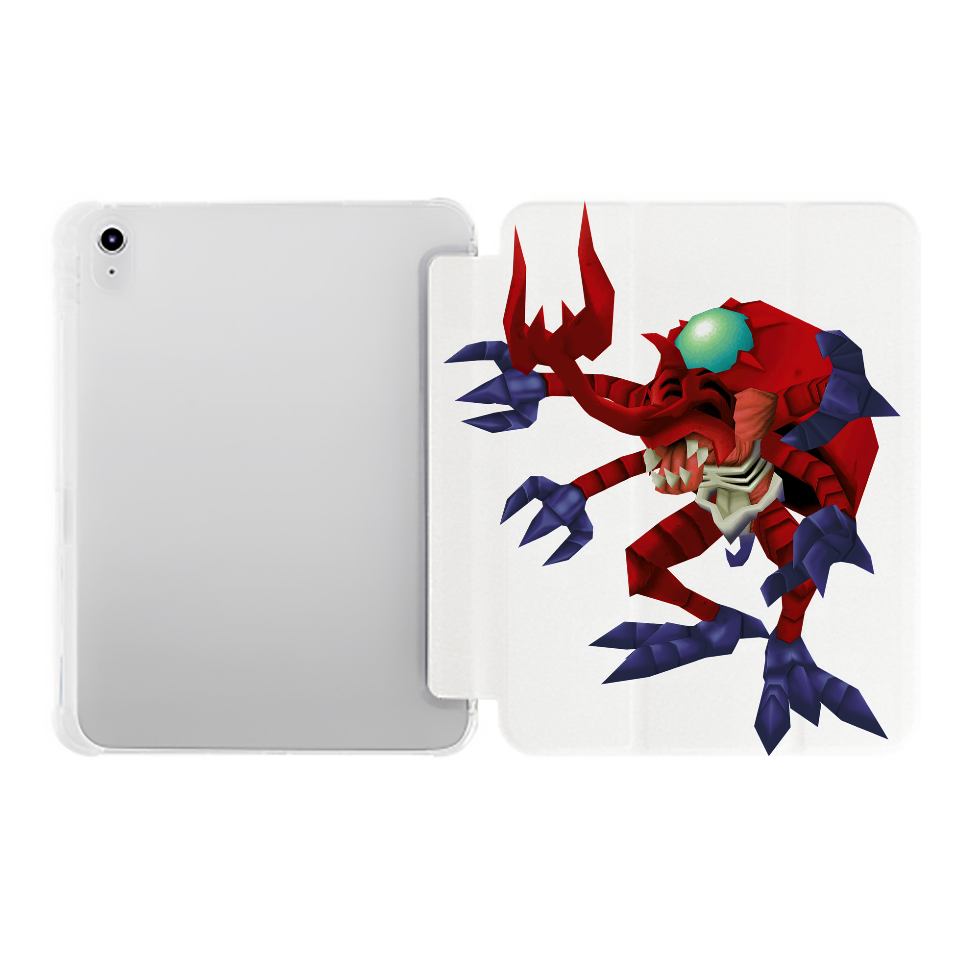 （画像用） Digimon デジタルモンスター/デジモン IPad ケース ペン収納付き 三つ折りスタンド PUレザー×シリコン 対応機種9.5/10.5/10.9インチ